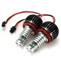 BMW E82 20W Pair LED Angel Eyes H8 High Power E87 E90 Lights