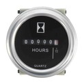 Round Engine ATV Boat DC Vehicle Hour Meter Gauge