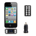 Wireless Car LCD Fm Transmitter for iPhone Backlight Black Silver