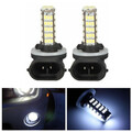 Pair 68SMD Driving Lamp Bulb 6000K LED Fog Light White