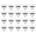 20pcs Clips Moulding Rocker Chevrolet Panel