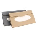 Clip Tissue Box Cover Holder Paper Case PU Leather Car Sun Visor