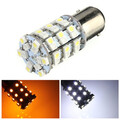 Tail Brake Stop Light Bulb 60SMD White Amber Switchback LED