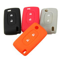 Holder Fob 2Button Peugeot 206 Protect Silicone Key Case