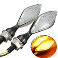 Universal 12V Light Motorcycle Bike Metal Turn Signal Indicators 12 LED