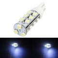 Long 21SMD T10 Two 3528 1210 Strobe Flash Bright Light Modes Bulb Car LED