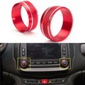 Decorative Trim Ring Jeep Renegade 2015-2016 Button Volume Audio knob