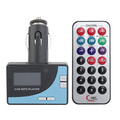 Wireless FM Remote Control LCD Screen Transmitter Car Kit Mp3 Player