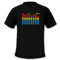Music Vu-spectrum T-shirt Visualizer Dancer And Activated