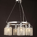 Others Tiffany Feature For Crystal Metal Max 40w Living Room Pendant Light
