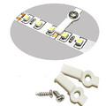 Included Led Strip Light Screw Bracket Clip 10mm Side Mounting