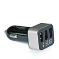 iPhone with LED Three Laptop Ports ipad Samsung USB Car Charger Power Adapter