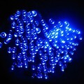 Outdoor Blue Christmas Light Solar Powered Light Strip 1m 200-led