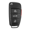 A4 Buttons Remote Key Fob Case A2 Audi A6 Q7 A8 Uncut Blade New