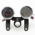 Tachometer LED Motorcycle Gauge Universal Odometer Speedometer
