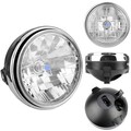 Motorcycle Headlight Bulb Head Round Inch H4 SidE-mount Lamp