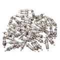 White Schrader 50pcs R134A Air Condition Car Valves Valve Core