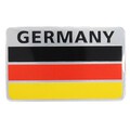Car Sticker Decal 3D Pair Badge Emblem Germany Flag Decoration Aluminum
