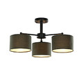 And Light Inch White Fixture Ceiling Light Black