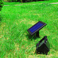 Cool White Lawn Flood Garden Led Bright Spot Light Solar Power Ultra