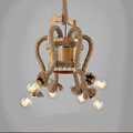 Bar Creative Lamp Chandelier Wooden