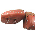 Bags Top Black A pair Cowhide Saddle Leather Motorcycle Brown