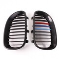 Front E60 E61 5 Series Glossy Grilles For BMW M-color Painted Kidney