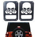 Skull Cover for Jeep Wrangler JK Shape Car Taillight Rear Lamp