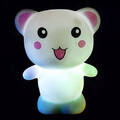 Happy Color Led Nightlight Bear Creative Changing Color
