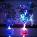 Vase Fiber Led Night Light Optical Flowers Colorful