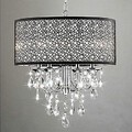 Chrome Hallway Office Study Room Traditional/classic Chandelier Bedroom