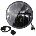 6000K Inch H4 HID Beam LED Jeep Headlight Lamp For Harley 8000LM H13 30W Hi Lo