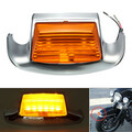 Amber Light Tip Front Fender Light With FLHR Harley Davidson Lens FLT