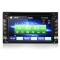 iPod MP3 2DIN GPS Navigation Camera HD Car Stereo DVD Player Bluetooth 6.2 Inch