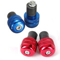 Handlebar End Weight Balance Plug 22mm Red Blue Motorcycle Round