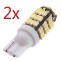 6000K 2 X T10 3W SMD LED Car White Light Bulbs 12V