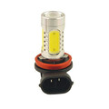 5SMD LED Lens Headlamp Foglight 11W Bulb White Car Auto 12V H8