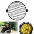 16cm Round Mask Cover Retro Headlight Grill Universal Motorcycle Motor Bike