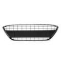 Mesh Trim Grill Chrome Black Ford Fiesta Center Lower MK7 Car Front Bumper