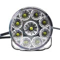 Lights Car DRL DC 12V 9LED Universal Round Daytime Running Lights Fog