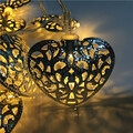 Battery Hollow Love Lamp Wrought Iron Box