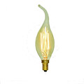 40w Bulb Tail Assorted Color Tungsten Candle Pull Decor