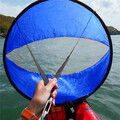 Accessories Sail Popup Blue Kayak Board Paddle Wind PVC Downwind