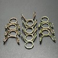 8mm Motorcycle ATV Scooter Fuel Line Hose Tubing Spring Clips Clamps 20pcs