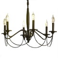 Traditional/classic Bedroom Dining Room Study Chandelier Living Room Feature For Candle Style Metal