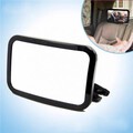 Baby Convex Mirror Car Safety Mirror Tirol Baby Safety Auto Rear Adjustable Black Rectangle