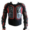 Armor Protection Motorcycle Auto Jacket Side Racing Back Red