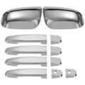 Door Handle Cover Trim Side Mirror Car Chrome Toyota Corolla