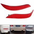 Red Pair 5 Series 528i 530i Light For BMW 525i 545i Rear Bumper Reflector E60