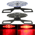 Rear Tail Brake Stop Light License Universal Motorcycle Bracket Holder LED ATV